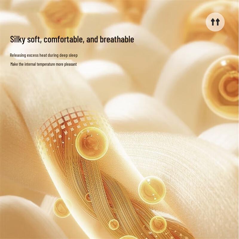 Mercury Home Textiles Mengling Natural Silk Jacquard Duvet