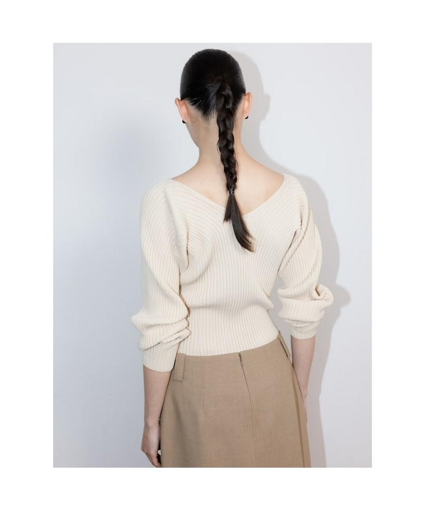 Diaepeocheo Spring Delia Knit Top Ivory (Ta6251A070)