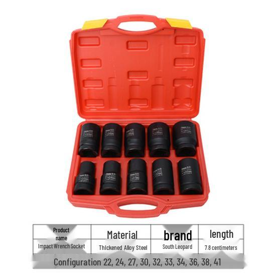 Industrial Grade Heavy Duty 1-Inch Pneumatic Hex Socket for Truck Tires