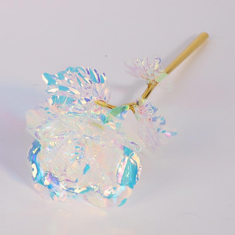 Valentine's Day Creative Gift 24K Foil Gold Rose Lasts Forever Love Wedding Decor