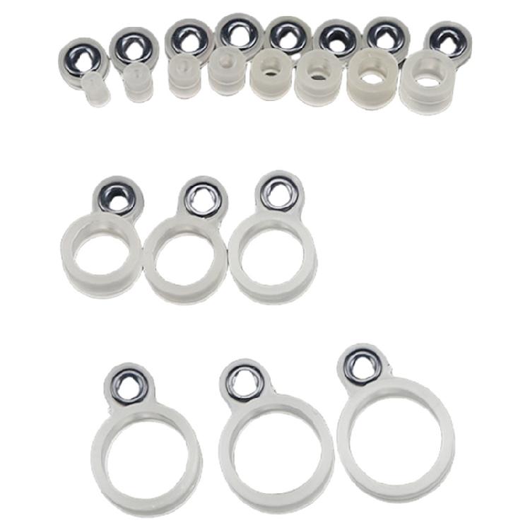 Кольца для удилищ Кольца проволочные керамические для удилищ Кольца для лески Рыболовные аксессуары Простая установка Кольца O-образные Рыбалка