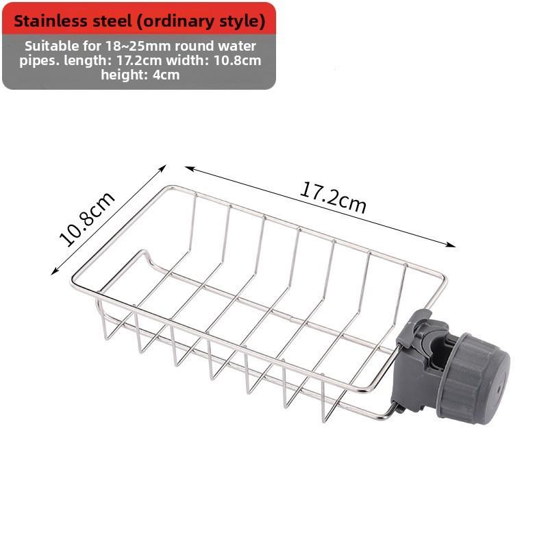 Kitchen Sink Drain Rack Sponge Storage Flexible Faucet Holder Soap Drainer Towel Rack Shelf Organizer Kitchen Accessories