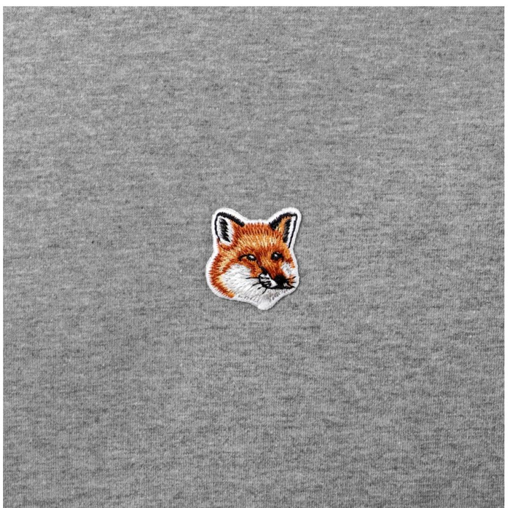 MaiSon KitSune Lw00105kj0008 H120 Fox Head Patch Women S Short Sleeve Tee