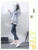 Korean Style Women's Flyknit Running Shoes - Autumn 2023 Versatile Casual White Sneakers