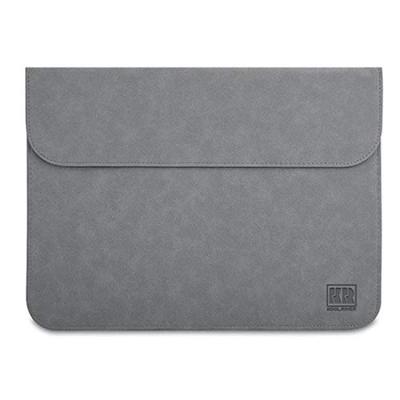 Surface Laptop Go Leather PU Stylish Tablet Case (12.4-inch) Case/Cover, Pouch/Bag Sleeve, High-Quality Leather, (Light Gray)