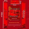 Black Calligraphy 11-Character Spring Festival Couplets for Villa Gates - Red All-Year Display