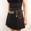 Ethnic Style Women's Tassel Coin Waist Chain for Belly Dance and Fashion Dresses