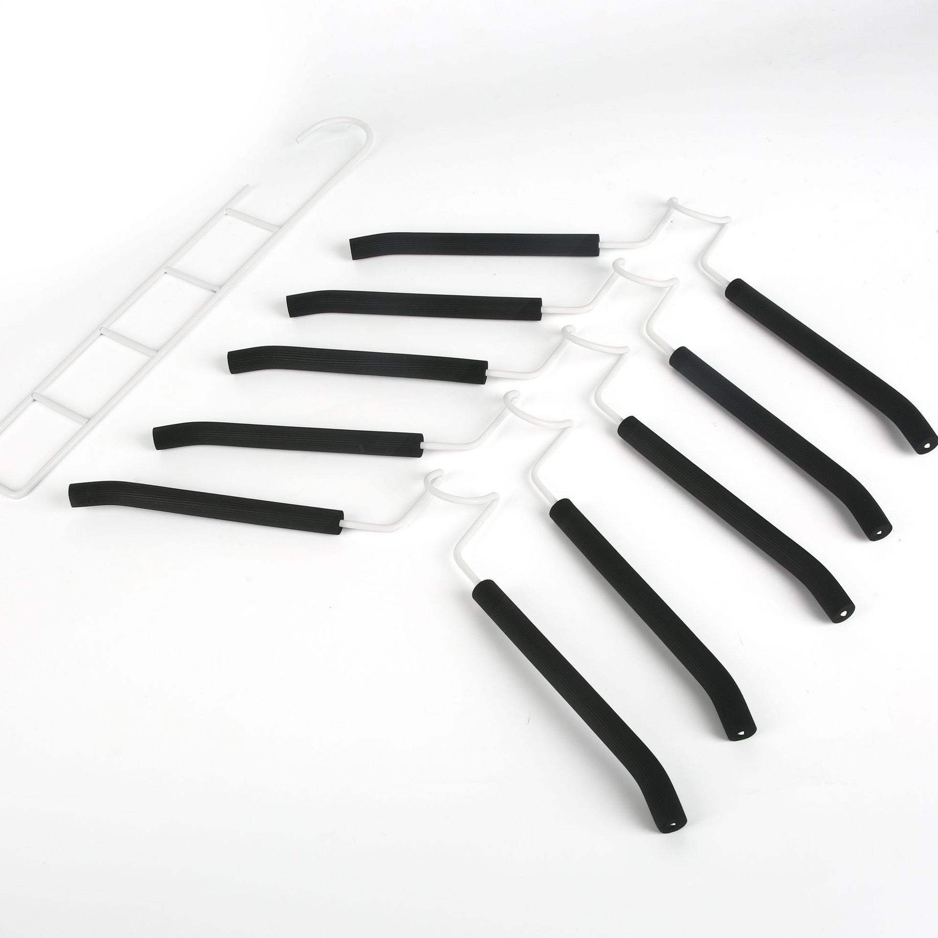 Сверхпрочные Компактные Вешалки Многослойные Металлические с Поролоновой Подкладкой Идеальны для Пальто Свитеров Костюмов и Футболки - Вешалки для Одежды белый 1080₽