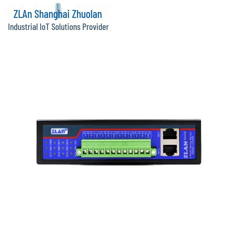 ZLAN 5443D 4-Port RS485 Ethernet Serial Server