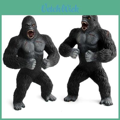 Stunning King Kong Skull Island Action Gorilla Pvc Figure Toy For Imaginative Play