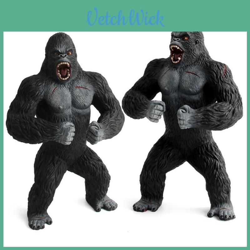 Figura de Ação Gorila Incrível do Crânio do King Kong Ilha de Ação Brinquedo de PVC Para Brincadeiras Imaginativas