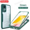 For Xiaomi12 360 Full Body Case Shelluxe For Xiaomi Mi 12 12X 12T 11 11T Mi11 Lite Mi11T Pro Silicone Double Sided Phone Cover