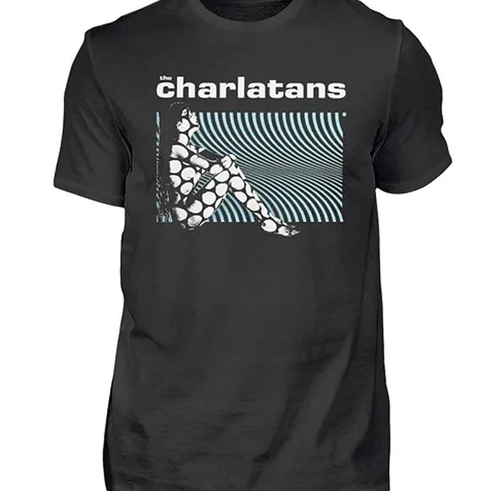 The Charlatans Rock Band T-shirt, Charlatans Shirt Q4589 S-5XL Q9458 Unisex T-Shirt XXXL