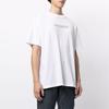 Off-White Logo T-Shirt White/Nude Men Tops OMAA038R21JER0090131