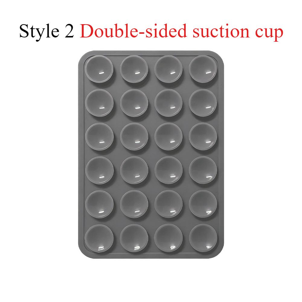 Sticker/Double-sided Suction Cup Adhesive Silicone Suction Pad Bracket Multifunction Rubber Sucker Pad Durable Mobile Phone