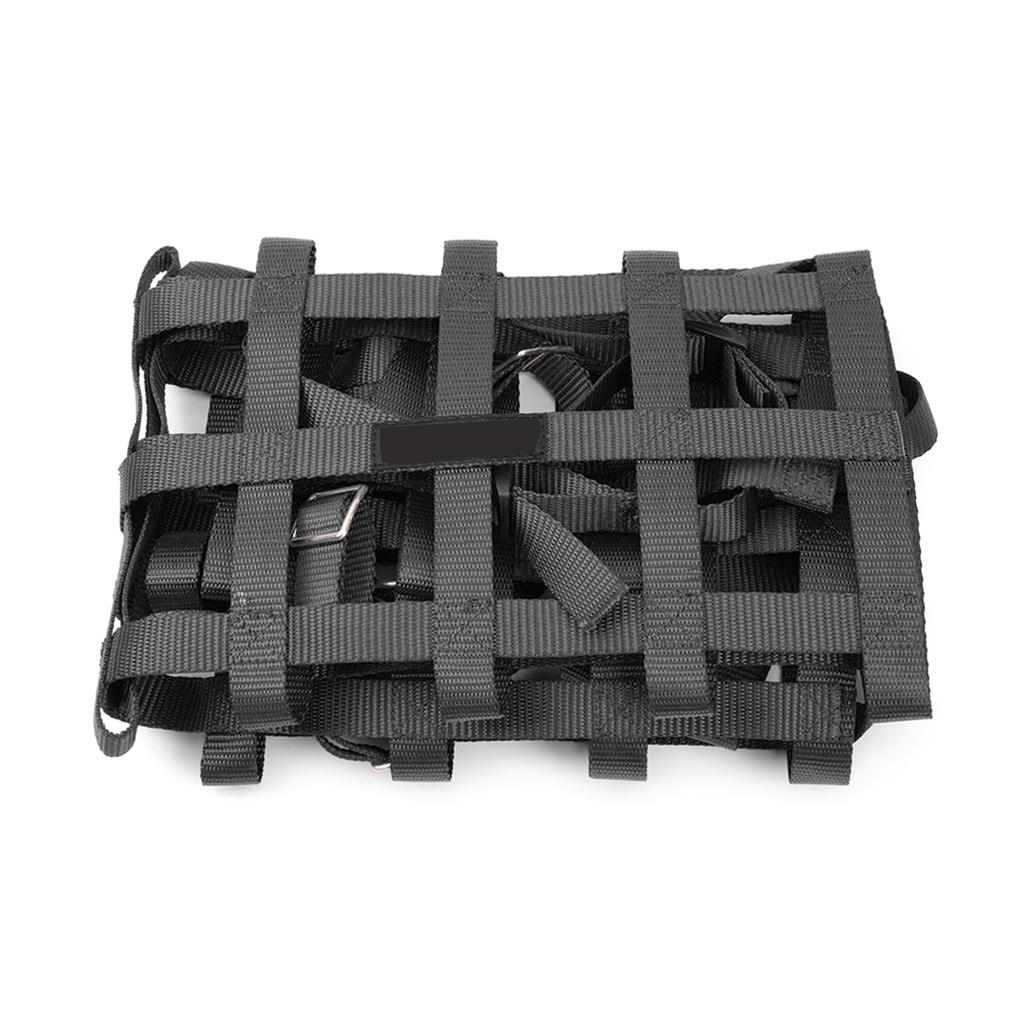 1PC Window Net Race Car Window Net Mounting Kit Ribbon Style 24Hx24W / 20Hx24W / 18Hx24W Car Accessories Black/Red/Blue