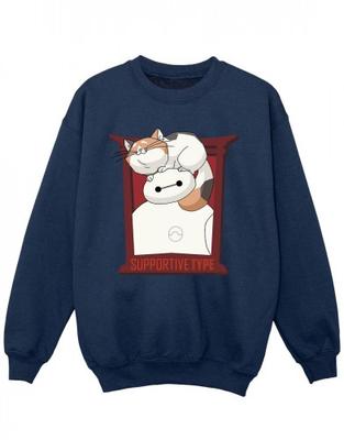 Girls Big Hero 6 Baymax Frame Support Sweatshirt