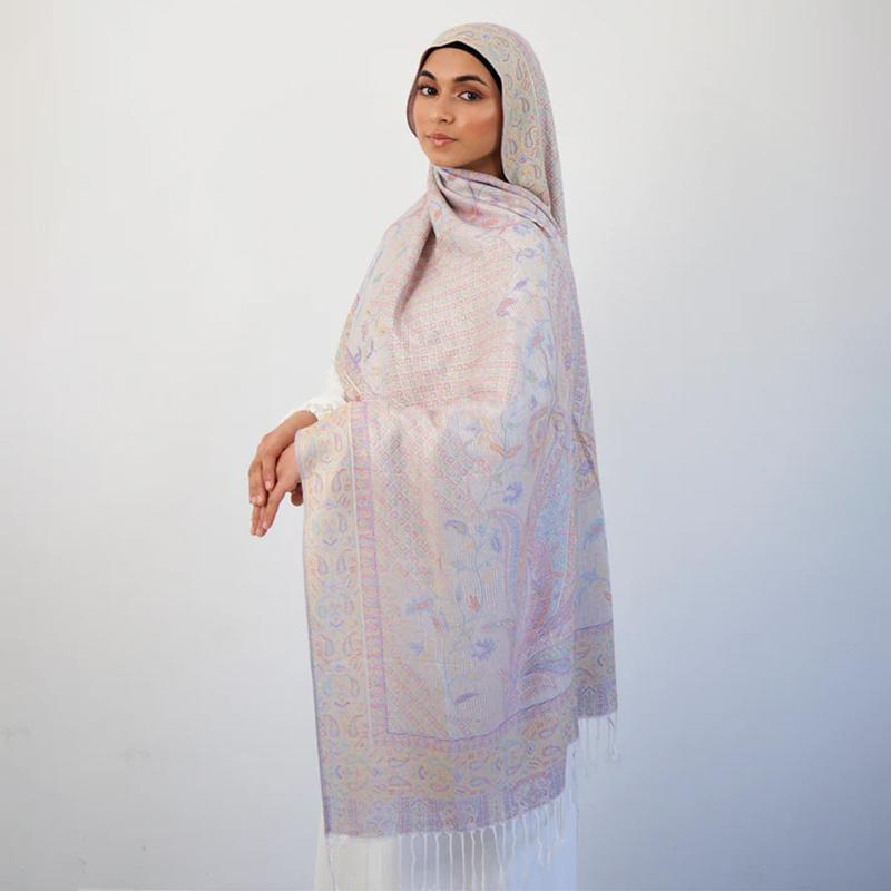 New Shawl Warm Winter Scarf Hijab Women Print Paisley Cashmere Pashmina Thick Wrap Head Neck Foulard Luxury  Blanket Echarpe