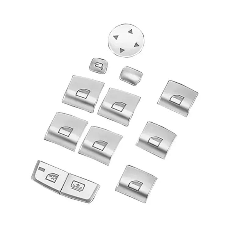 Car Window Lfiter Switch Button Cover Trim For BMW 5 6 7 X3 X4 X5 X6 F10 F07 F11 F01 F02 F06 F12 F25 F26 F15 Interior Mouldings