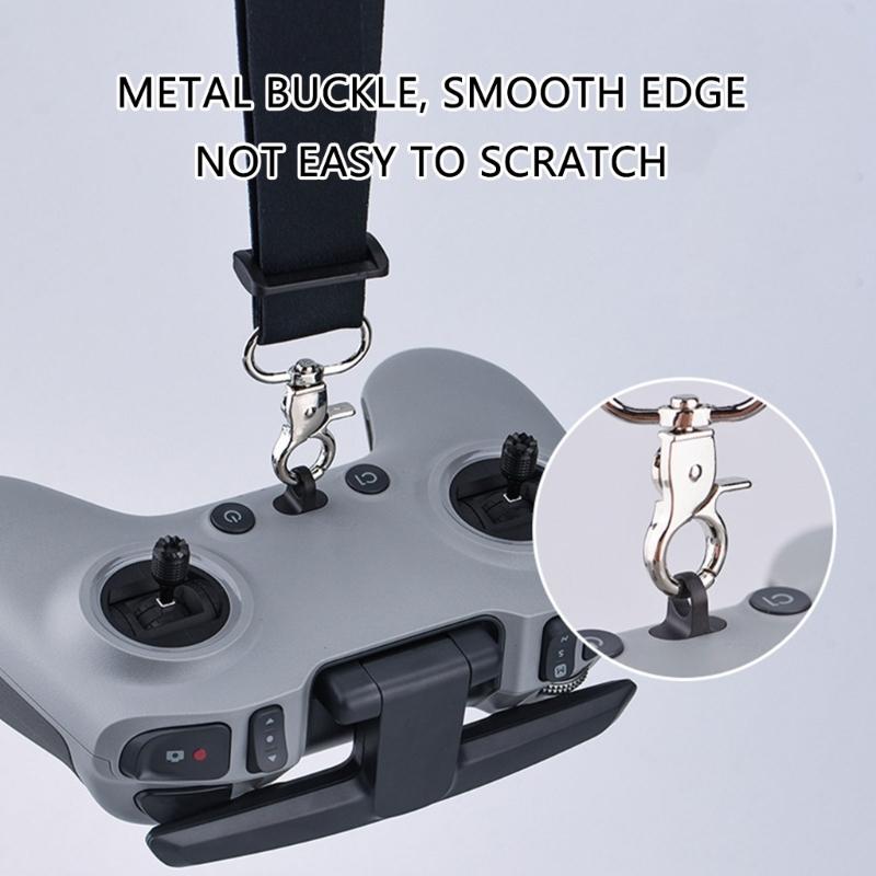 Soft & Comfortable Neck Strap Lanyard 60cm Length Adjustable Remote Control Rope for FPV Controller Repairment