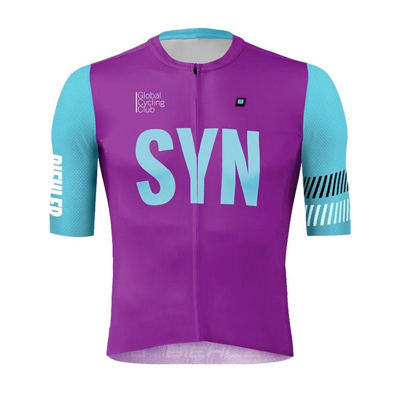 Mens Cycling Jersey Short Sleeve Quick Dry Breathable Bike Riding Top Outdoor Sport Apparel