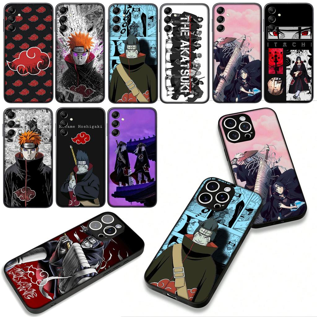 Pain KISAME Itachi Akatsuki Narutos Phone Cover for OPPO A54 A40 A60 A80 A18 A16 A17 A38 A78 A79 A57 A58 A3 Pro A96 A15 A12 Case