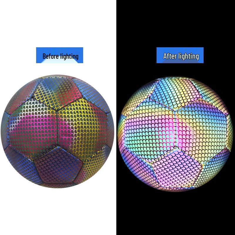 Xurin Luminous Reflective Soccer Ball 2-Pack