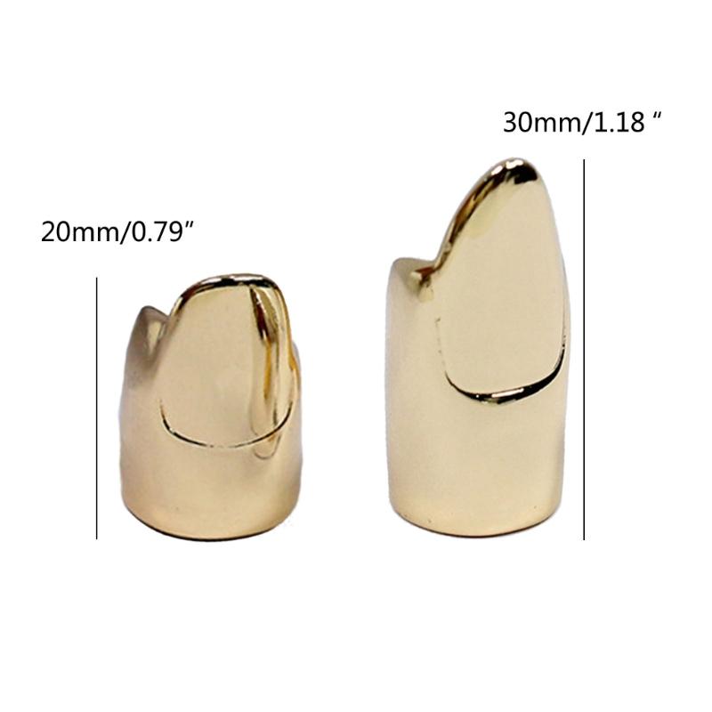Koreanischer Niedlicher Cartoon Nagelabdeckring für Damen Gold Silber Ringe Mode Neuheit Nische Hochwertiger Sinn Offener Fingerring