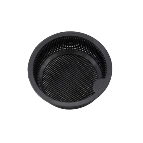 Belca Made In Japan Shallow Sink Drain Trash Bin, Soft Type, for 13.5cm Diameter, Black, SP-216BK
