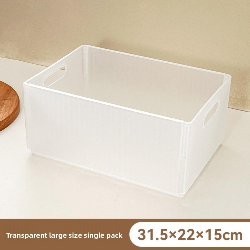 Foldable Fridge Storage Box Plastic Large Capacity Fruit Vegetable Organizer Multifunction Space Saving Food Storage Container
