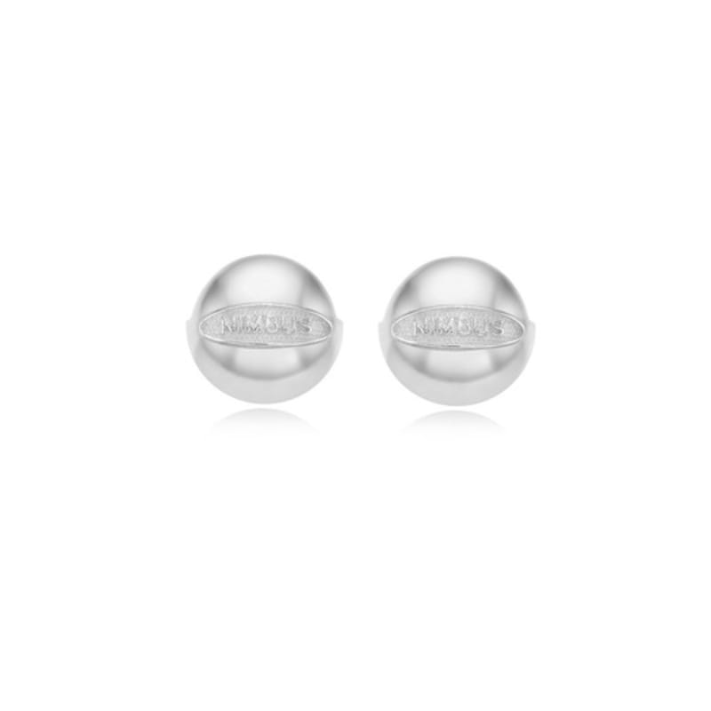 

NIMBUS TAG BALL EARRINGS SILVER