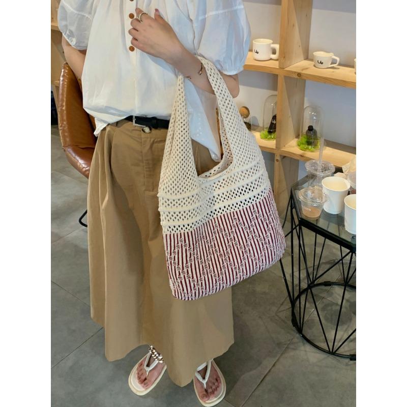Knitwear Bag Fashion Bag Women's Knitwear Bag Every Niche Retro Bag Vest Bag