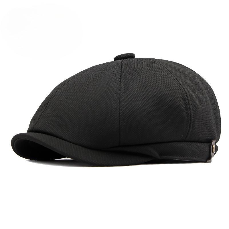 British Retro Patchwork Newsboy Cap for Men Women Spring Octagonal Hat Casual Baker Boy Cap Outdoor Sunshade Painter Hat Flat Cap