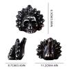 Aztec Death Whistle Skull Spooky Human Death Scream Loud Whistle Authentic Human Prank Battle Whistle Camping Emergency Tools