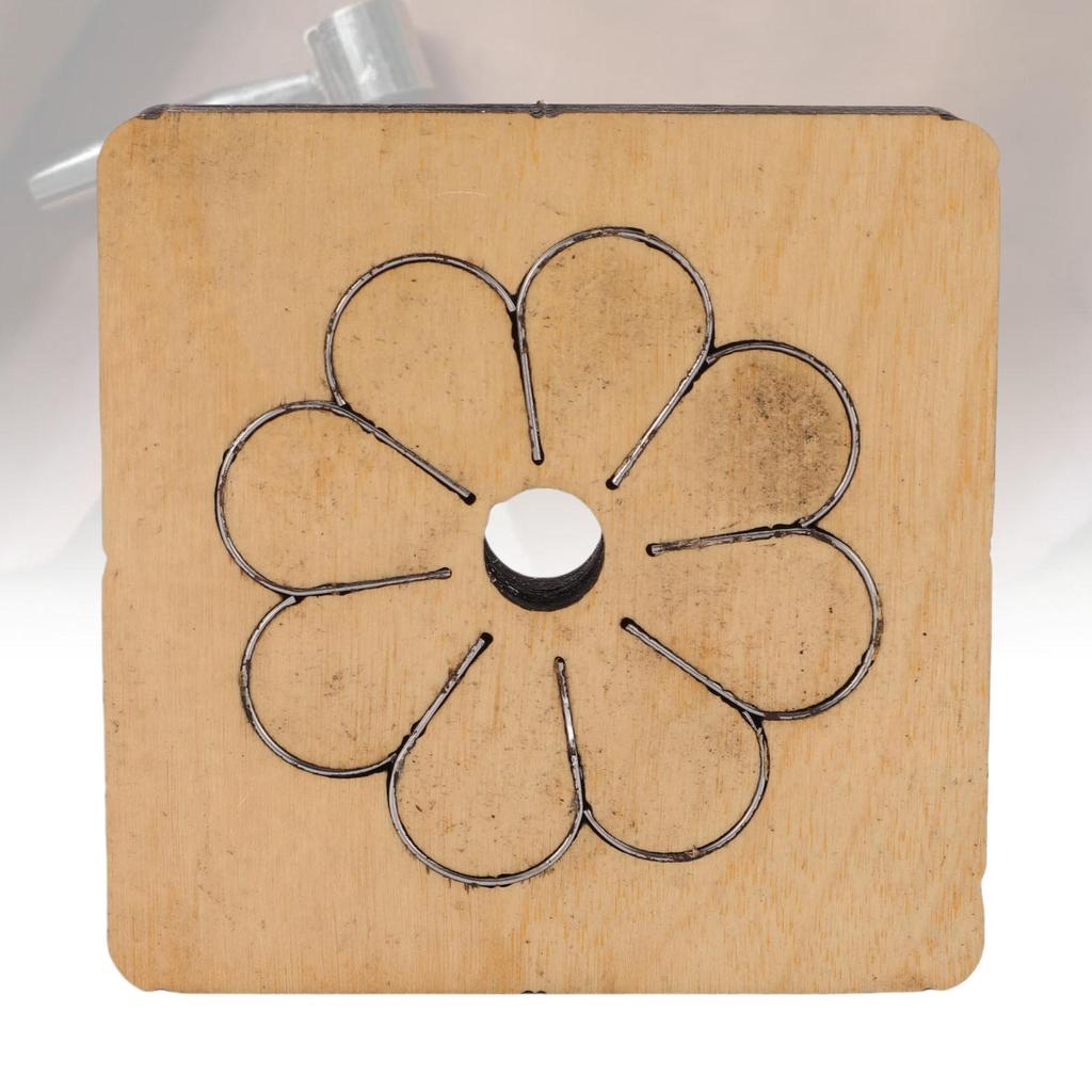 Leather Cutting Die Flower Shaped Metal Leathercraft Paper Art Cutter Punching Mold Crafting Tool
