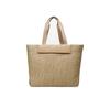 Handbag Ck Raffia Large Shopper K60K613025 Beige