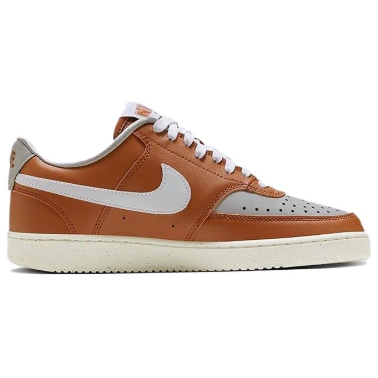 Nike Court Vision Cupsole Casual Durable Low-Top Kids Skate Shoes Kids Sneaker Orange FJ2767-800