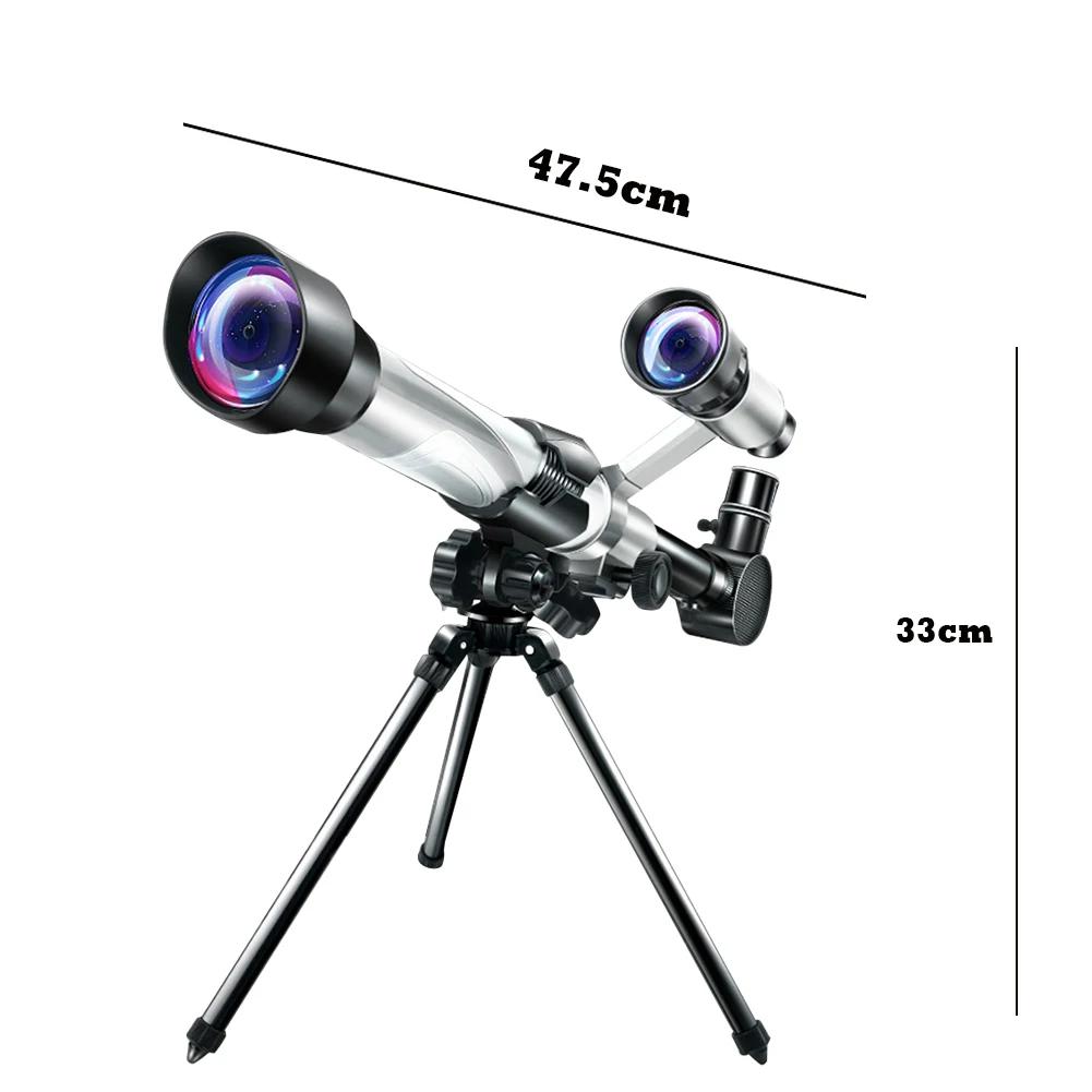 HD Professional Astronomical Telescope Powerful Monocular Long Range Binoculars Space Moon Portable Gifts for Kid Students