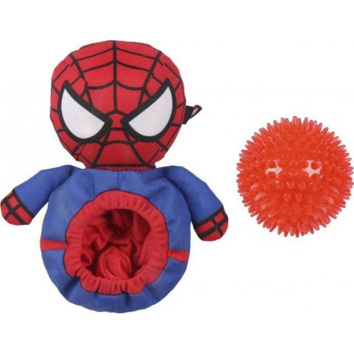 NC Jouet Pour Chien Spiderman Rouge