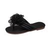 Fashion Pinch-toe Flower Beautiful Flip-flops for Women To Wear in Summer New Style with Skirt Soft-soled Flat-soled Cool Slippers