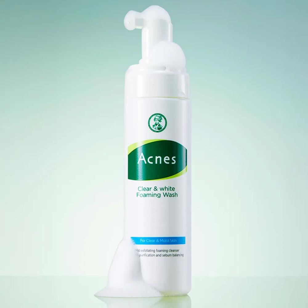 [ACNES] Acnes Clear and White Foaming Wash 150ml
