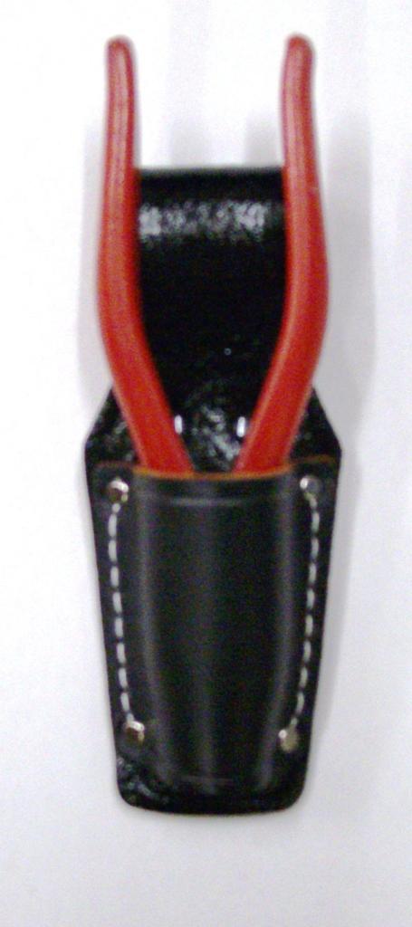 KOZUCHI Black Split Leather Pliers 1 Holder, 7-inch, Pliers, SP-A1