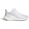 Adidas Alphaboost Sports Casual Shock Absorbing Breathable Low Top Running Shoes Unisex Sneakers White IF3406