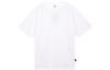 T Shirts Men's White Crew Neck Moderate Straight Fit DX0157-100