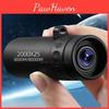 Hd 2000x25 Telescope Outdoor Monocular Mini Portable Mobile Phone Telescope With Holder Camping Hunting Birdwatching Telescopes