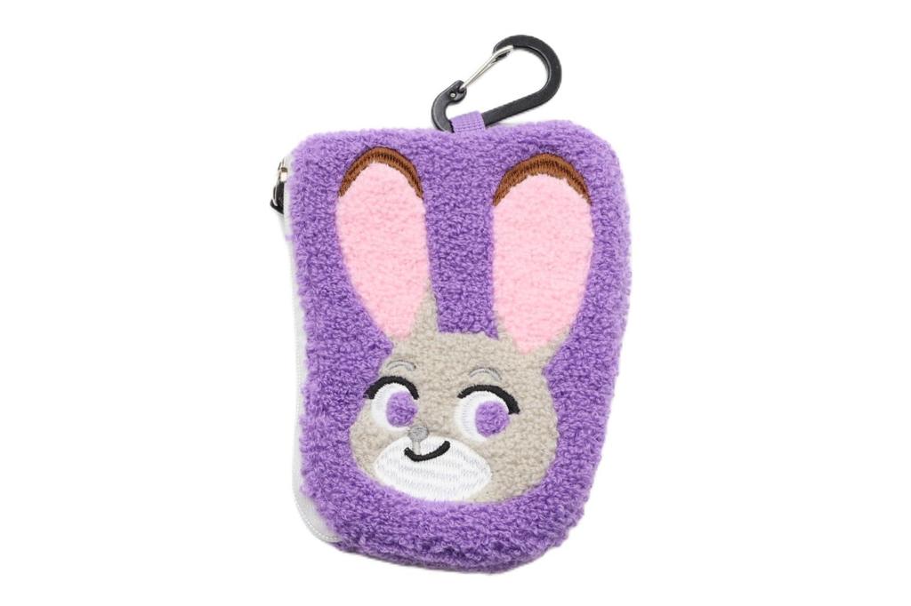 Zootopia Die-Cut Sagura Pouch DZP-PCH06 PURPLE