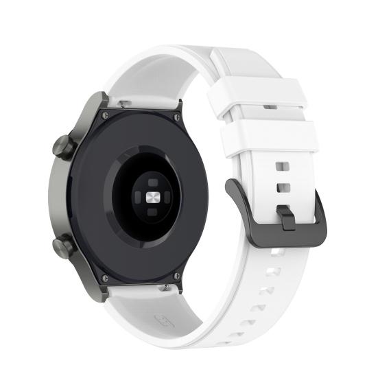 22mm Soft Silicone Adjustable Watchband Strap Bracelet Replacement for Huawei Watch GT2 Pro