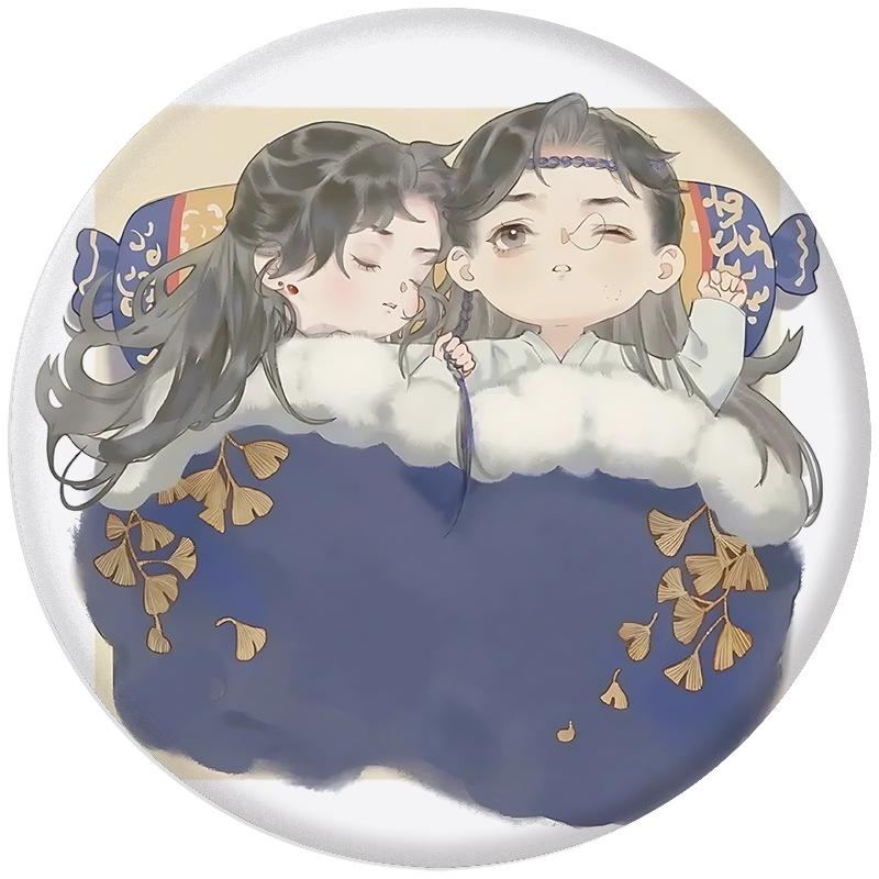 Jiang Jin Jiu Season 4 Anime Tinplate Badge - 2D Millet Pin Gift