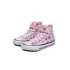 Converse Ctas 1V Hi Star Graffiti Print Comfortable High Top Canvas Shoes Kids Sneakers Pink A13179C