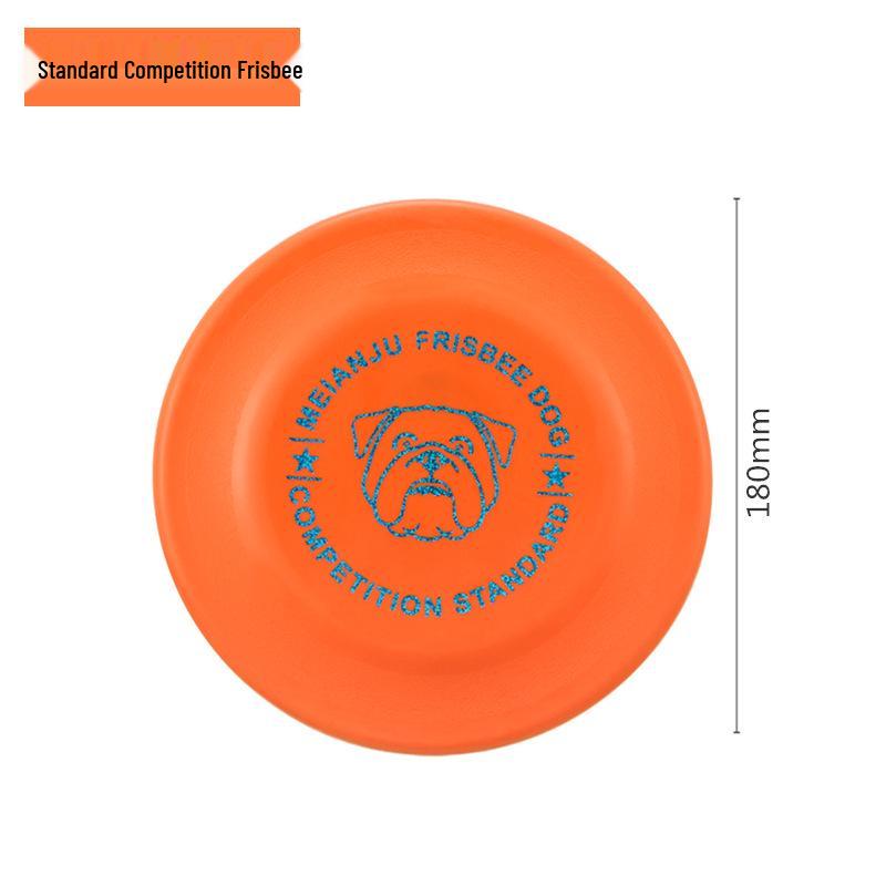 Meianju Bite-Resistant Dog Frisbee - Soft, Floating Training Disc for Pets